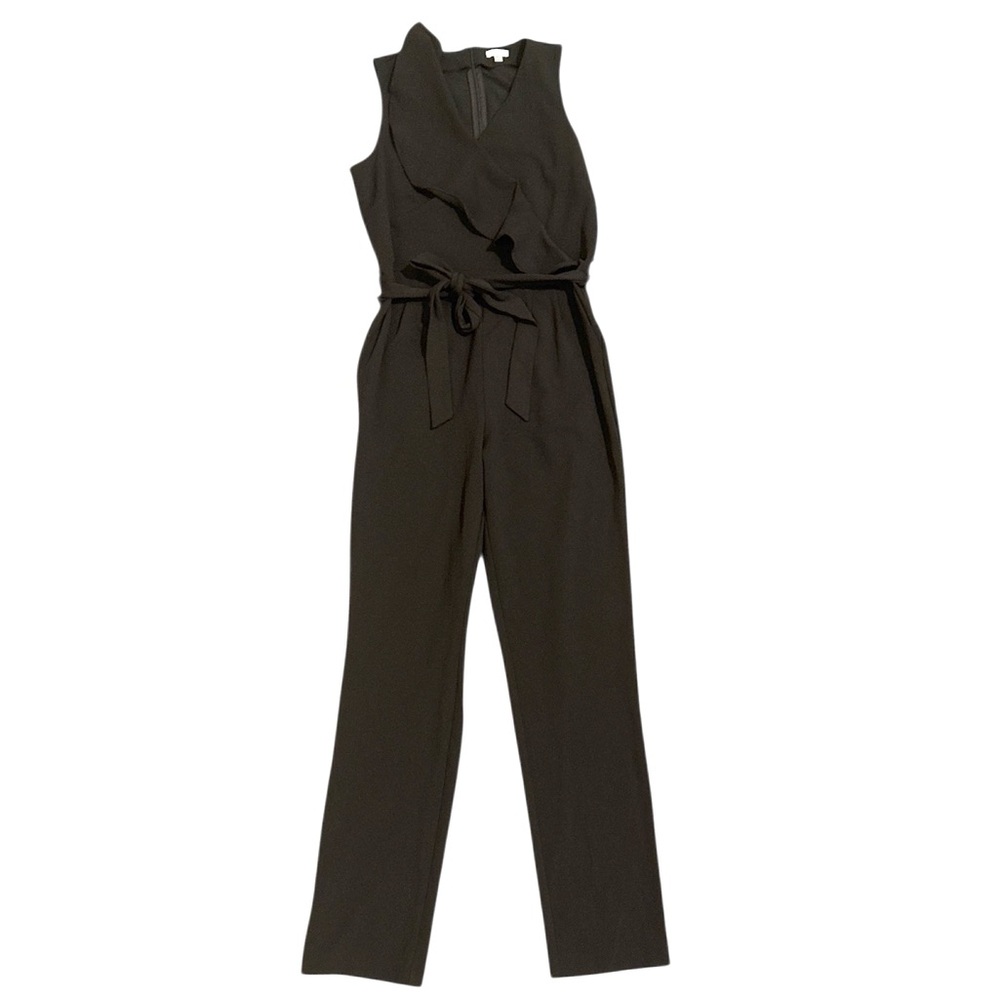 Spence Black Sleeveless Jumpsuit - size 10